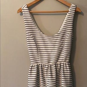 LC Mini dress with open back details